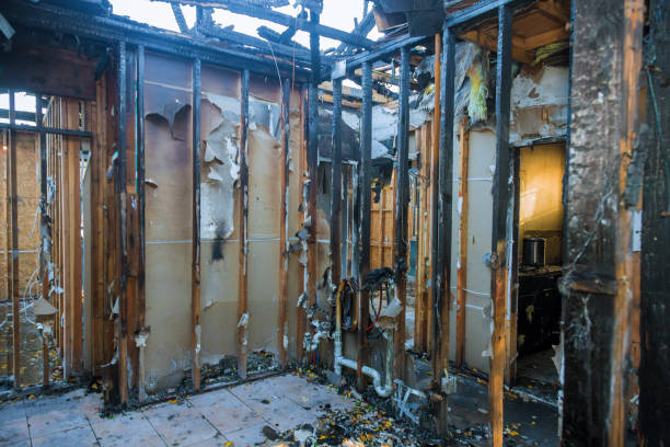 Professional Emergency Fire Cleanup technician working in Chandler, AZ